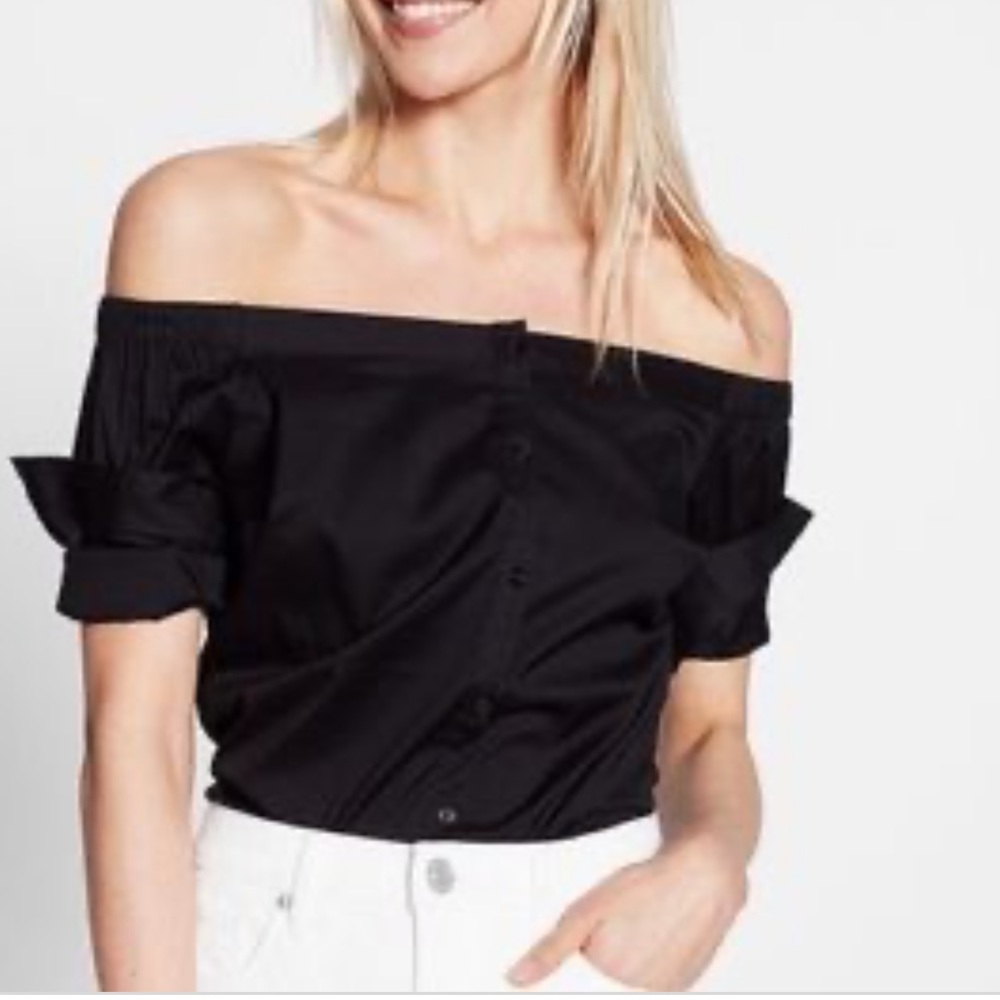 Small Express Off the Shoulder Top